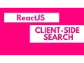 React JS Search Filter 1
