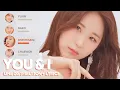 Download Lagu IZ*ONE - YOU \u0026 I (Line Distribution + Lyrics)