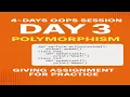 Deep Dive into OOP - Python Day 3 Advanced Concepts Design Patterns