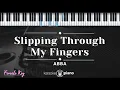 Download Lagu Slipping Through My Fingers - ABBA (KARAOKE PIANO - FEMALE KEY)