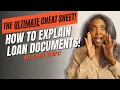 The Ultimate Cheat Sheet How to Explain Loan Documents