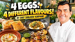 One Egg, 4 Delicious Recipes! The Ultimate Egg Special Recipes By Chef@sanjeevkapoorkhazana