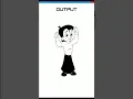choota bhem face useing python graphic