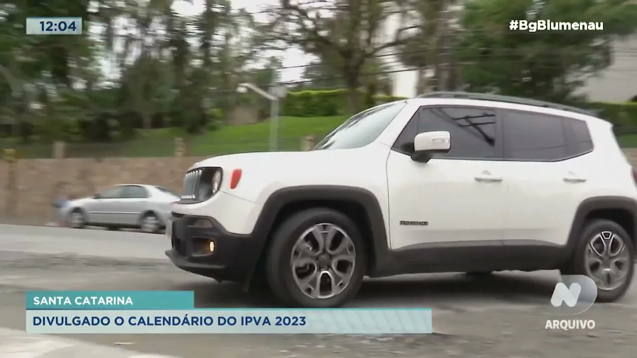 Divulgado o calendário do IPVA 2023