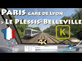 Download Lagu CAB RIDE 4K 🇨🇵 Paris Gare du Nord - Le Plessis Belleville : Ligne K 🚆 Z50 SNCF Transilien
