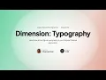 Angular Material Theming System Course - Chapter 03 Dimension Typography