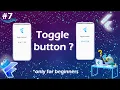 Toggle buttons widget Flutter toggle buttons