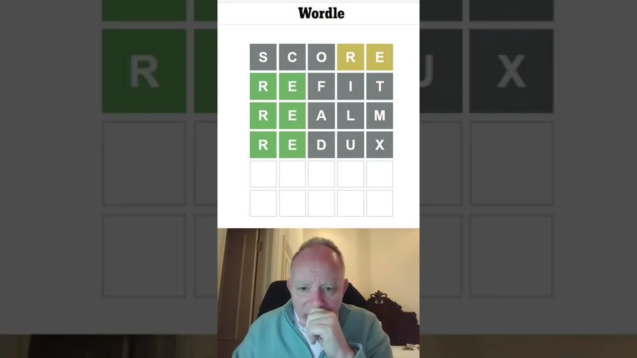 Wordle in a Minute - 20th March