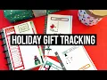 Holiday Gift Tracker Using my Mini Happy Planner to Track Christmas Purchases Budgeting