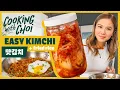 How to Make EASY Kimchi with Esther Choi Kimchi Fried Rice Cooking with Choi