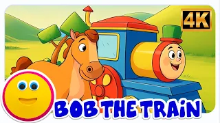 🚂 ذهب بوب القطار إلى المزرعة | أغنية حيوانات المزرعة للأطفال | Bob The Train | أناشيد أطفال