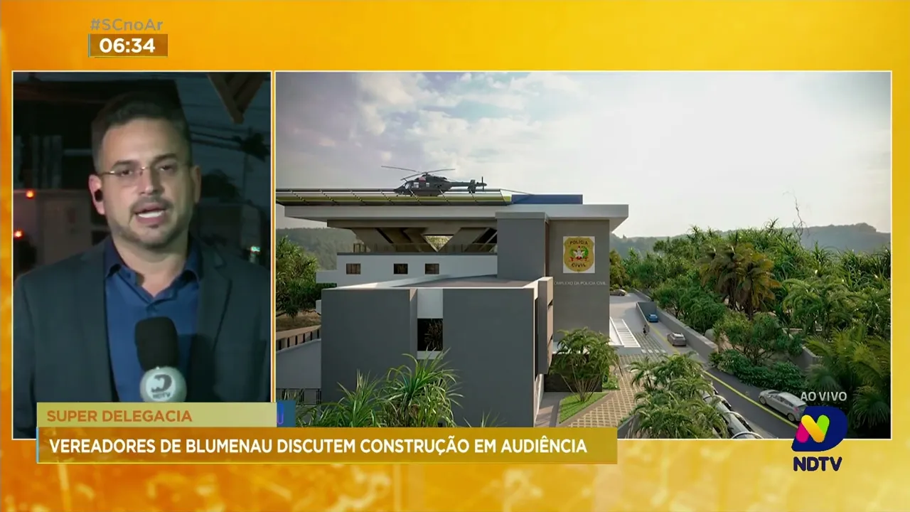 Devolução do terreno à construção de delegacia de Blumenau será tema de audiência pública
