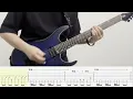 【TAB譜】Fear, and Loathing in Las Vegas -  Overwrite【ギター弾いてみた】