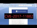 Malware Analysis - CVE-2017-11882 Microsoft Office Equation Editor Buffer Overflow