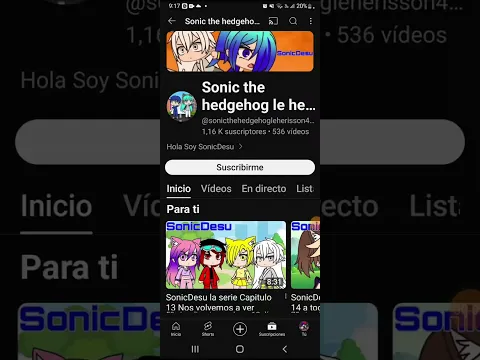 me voy de youtube perdóname sonicdesu @sonicdesu4777 adios