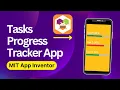 How to Create a Linear Progress Bar in MIT App Inventor Simple Progress Bar UI