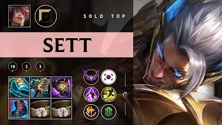 Sett Top vs Kled - KR Master Patch 25 24