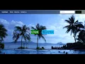 Simple but Beautiful Webpage Navigation Bar HTML CSS in Notepad