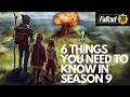 FO76 All the big things you need to know for season 9