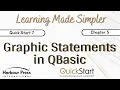 Quick Start Class 7-Chap 5 Graphic Statements in QBasic Part 1