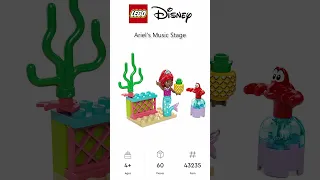 PREVIEW: LEGO DISNEY, Ariel's Music Stage, Set 43235, LEGO 2024