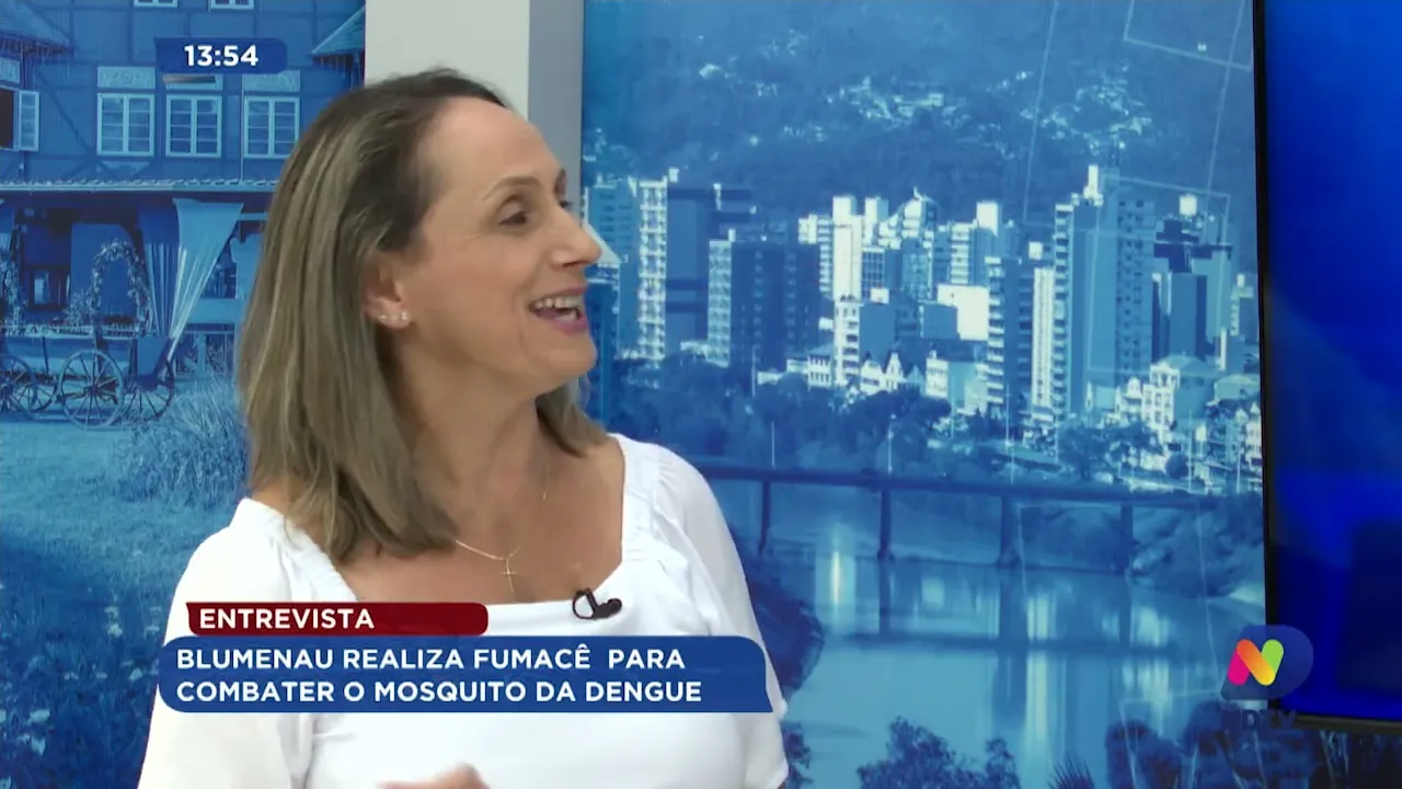 Blumenau realiza fumacê para combater o mosquito da dengue