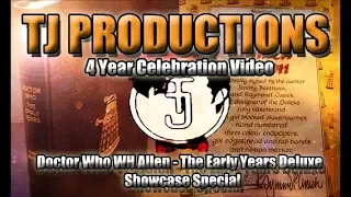 doctor who tj productions 4 year celebration video the early years deluxe showcase 54