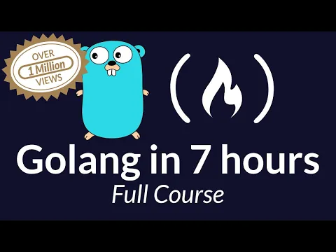 Learn Go Programming - Golang Tutorial for Beginners - YouTube thumbnail