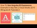 How to use angularjs expressions example in asp net visual studio 2015 tutoials 2