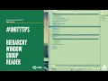 Hierarchy Window Group Header