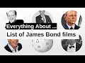 List of James Bond films Wikipedia