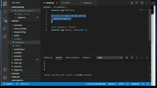 CSC 324 Using the Code Runner Extension in VS Code