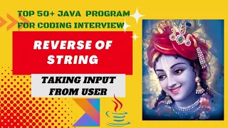 Java program to reverse a string Top 50 Java Programs For Coding Interview