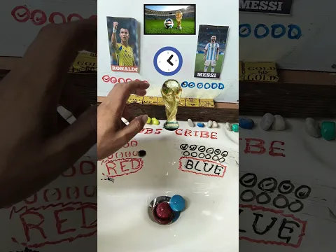 Messi vs Ronaldo: Ultimate GLOBAL DUEL (Red vs Blue football 🇺🇸🇺🇸 Bada Bada 1 facts