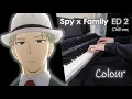 Download Lagu Spy x Family ED 2 - Shikisai / Colour / 色彩【yama】- Piano Cover (Chill Version)