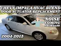 2004-2014 Chevy Impala Blend Door Actuator Replacement How-To