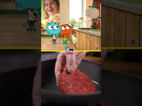 The Burger Salad from The Wonderfully Weird World Of #Gumball 🍔 #CartoonNetwork Menu @fatafeat