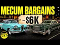 Bargains at Mecum 6 5K and Less Harrisburg PA