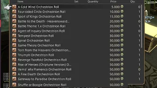 FFXIV Gold Saucer Orchestrion Rolls what they sound like and where to get em