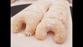 Vanillekipferl / Plätzchen / Weihnachtsplätzchen. 