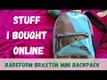 Stuff I Bought Online Rareform Braxton Mini Backpack Review