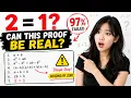 Can You Solve This 2 1 Mathematician not find the hidden error in this proof