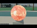 The Solar System at True Scale — Earth Is Just 1 cm