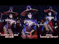 Cosplay wig review Mona Genshin Impact from UWOWO