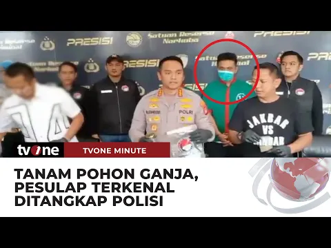 Tanam Ganja di Rumah Teman, Pesulap Terkenal Ditangkap