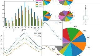 Types of Visualization in Matplotlib Data Visualization in Python Chap 16 XII STD CS