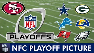 NFL Playoff Picture Wild Card Matchups Schedule Bracket Dates Times For 2024 NFL Playoffs NFC