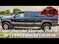 2000 Chevrolet Silverado 2500 LS 3dr LS 4WD Extended Cab SB FOR SALE