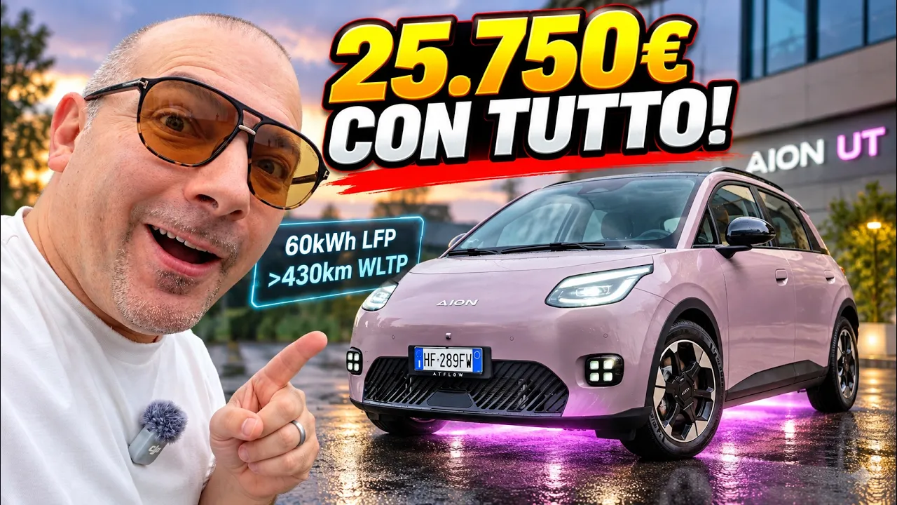 GAC Aion UT alla prova: tanta dotazione a 25.700 euro