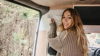 OUR VAN LIFE BUILD | FIXING MY MISTAKES!